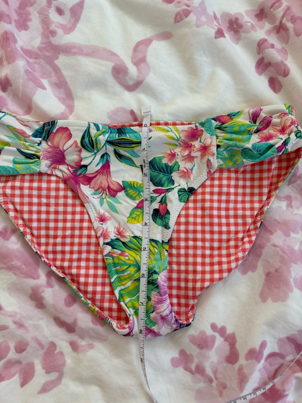Tommy Bahama reversible patterned high neck bikini - Picture 4 of 9